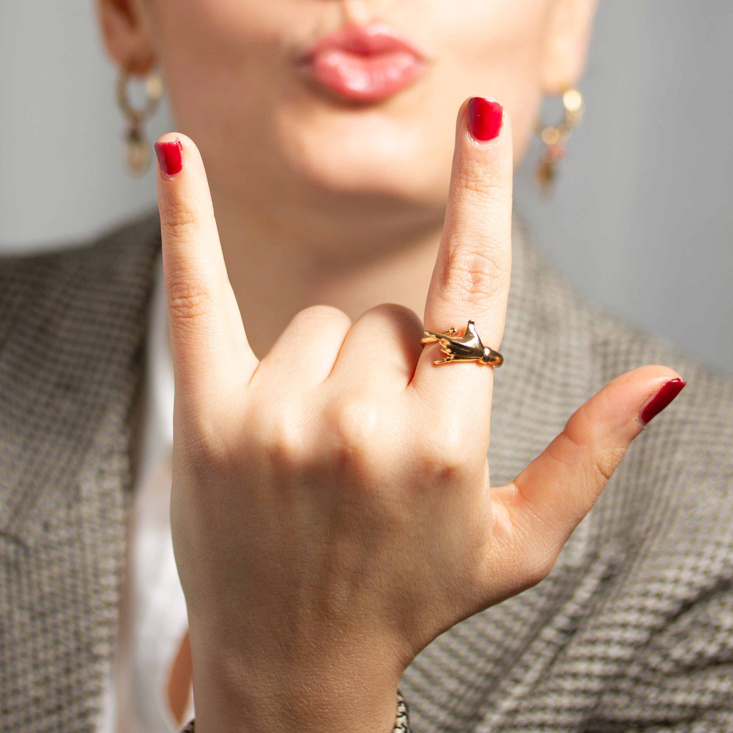Anello Regolabile Love
