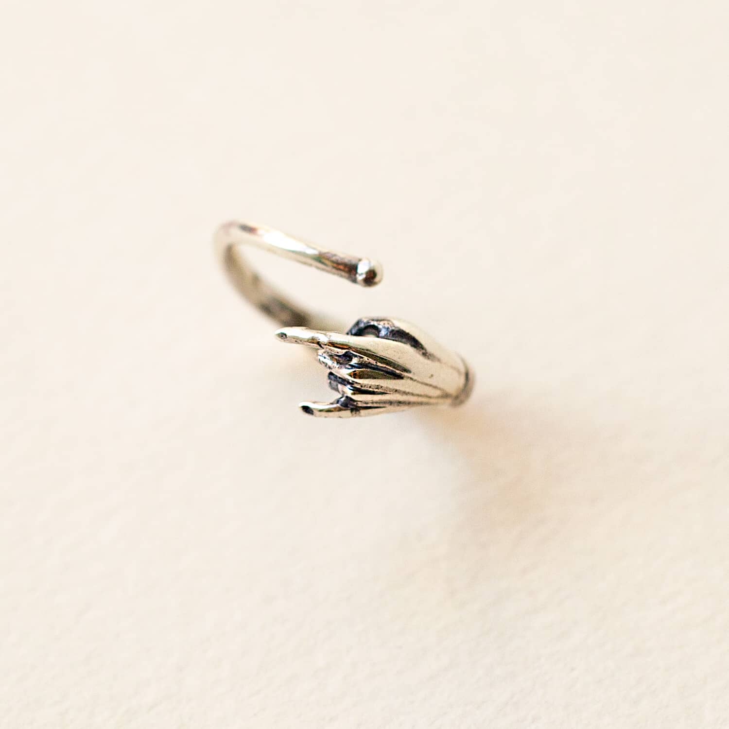 Anello Corna Argento