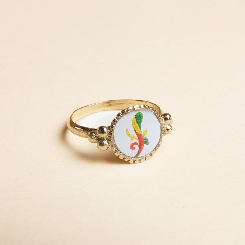 anello tondo asso bastoni