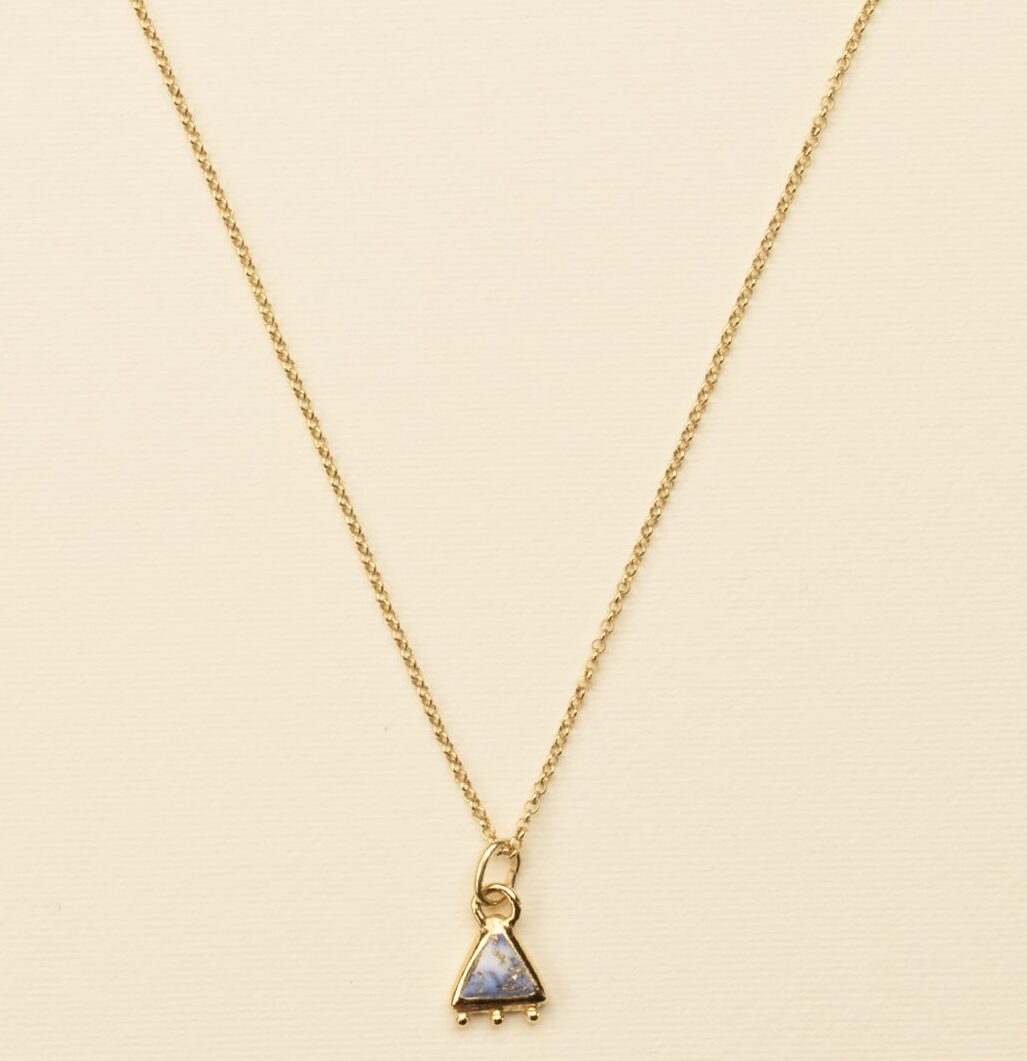 choker triangolo