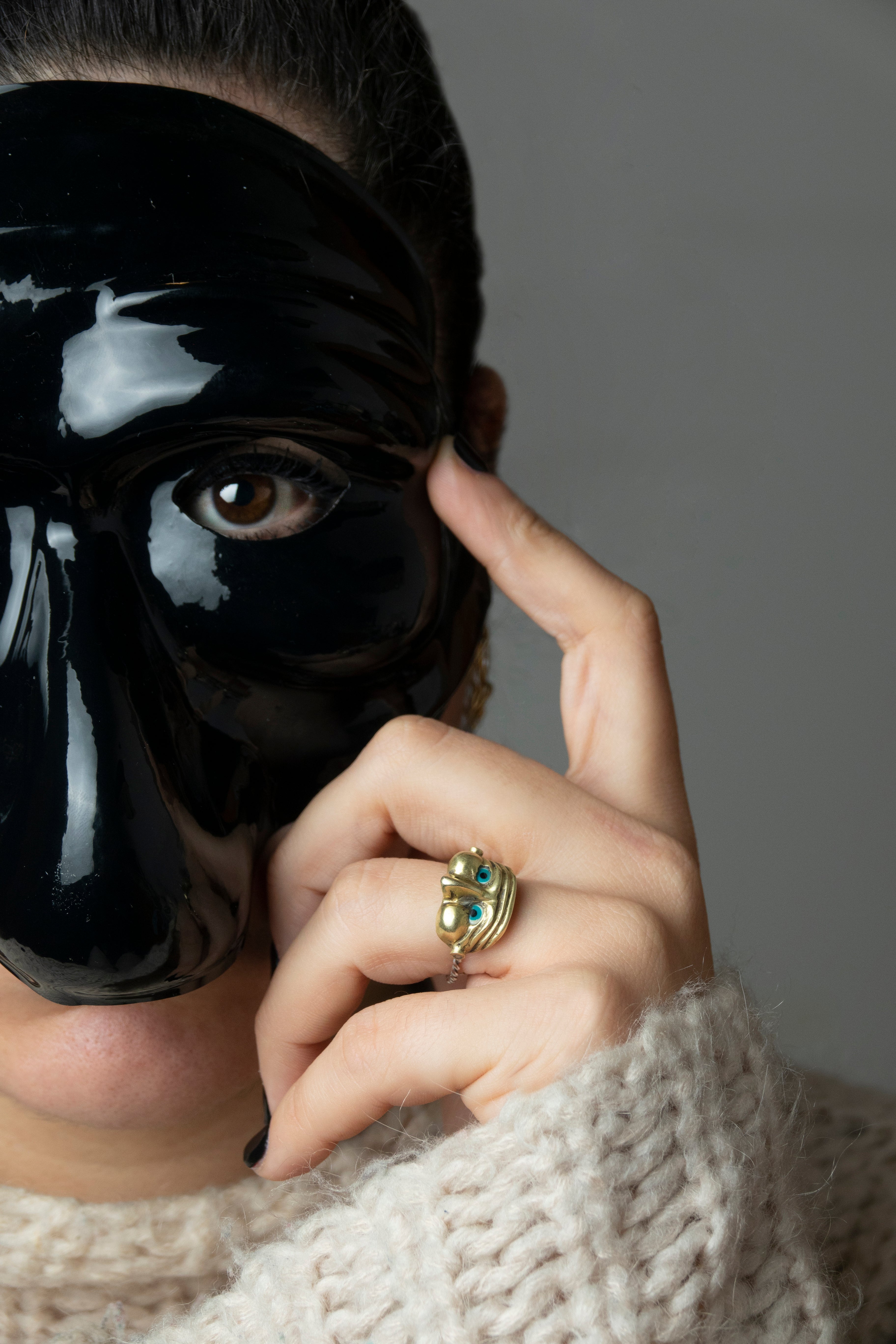 Mask Ring - Pulcinella Collection