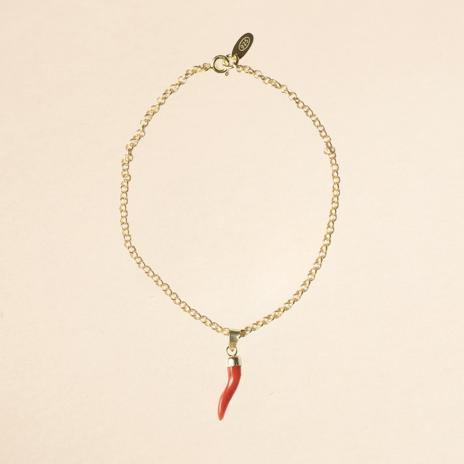 Bracciale Corno Corallo