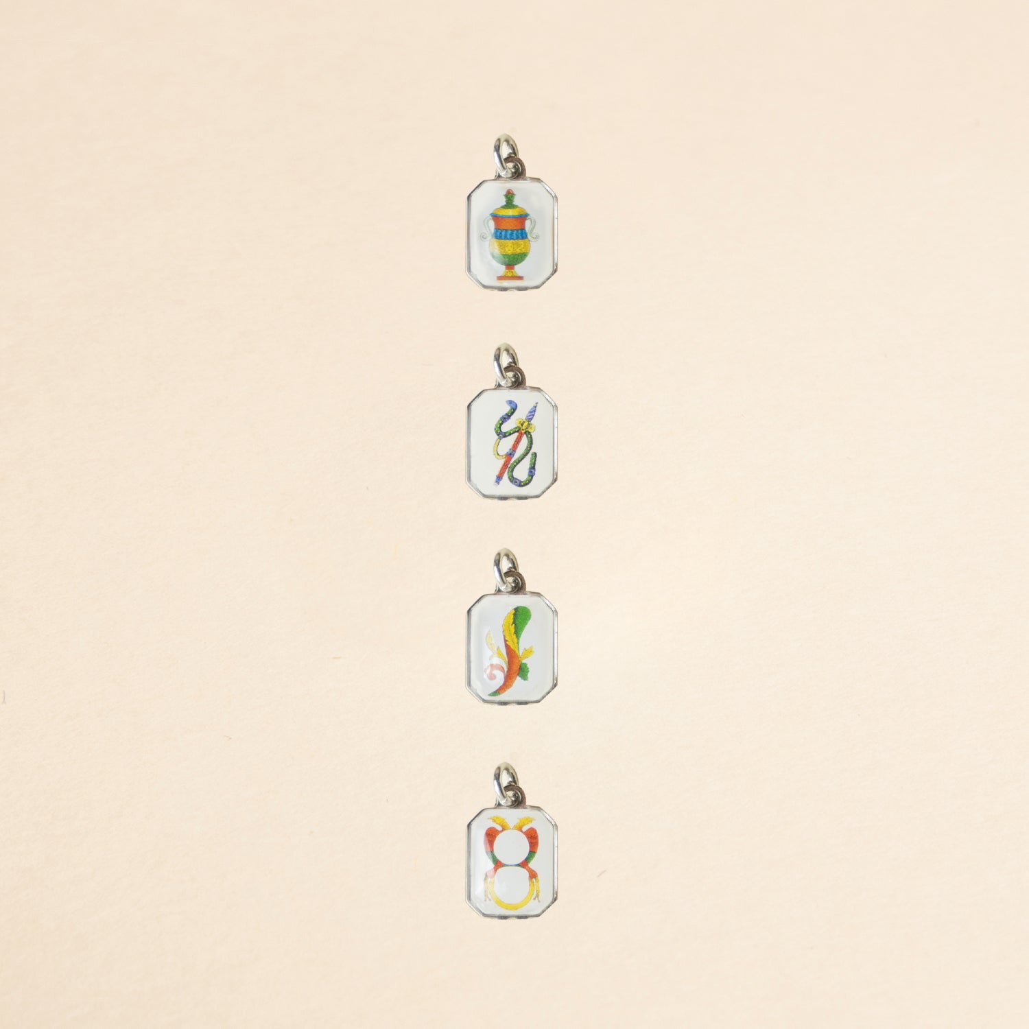 Charms Asso Carte Napoletane Argentato