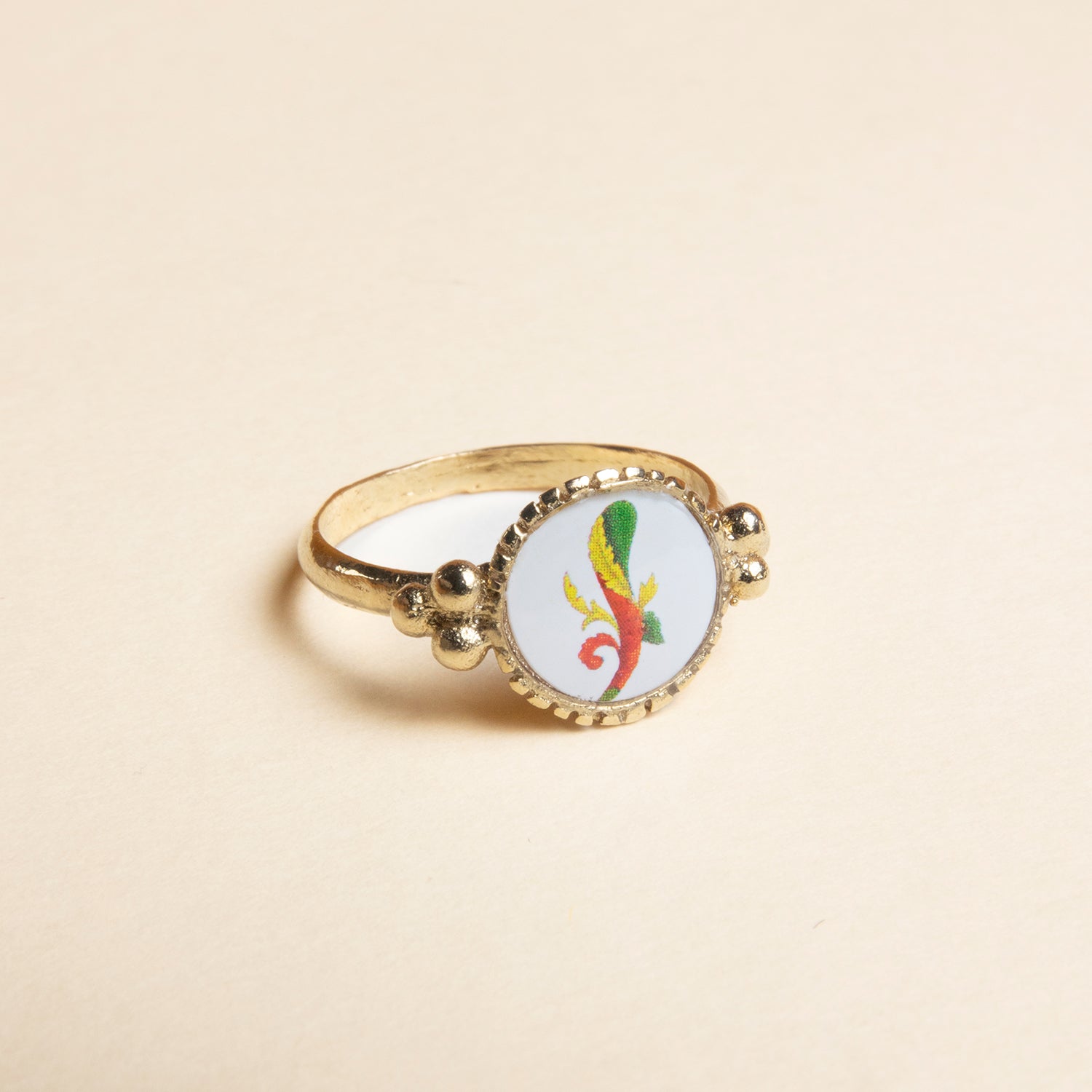 anello tondo asso bastoni